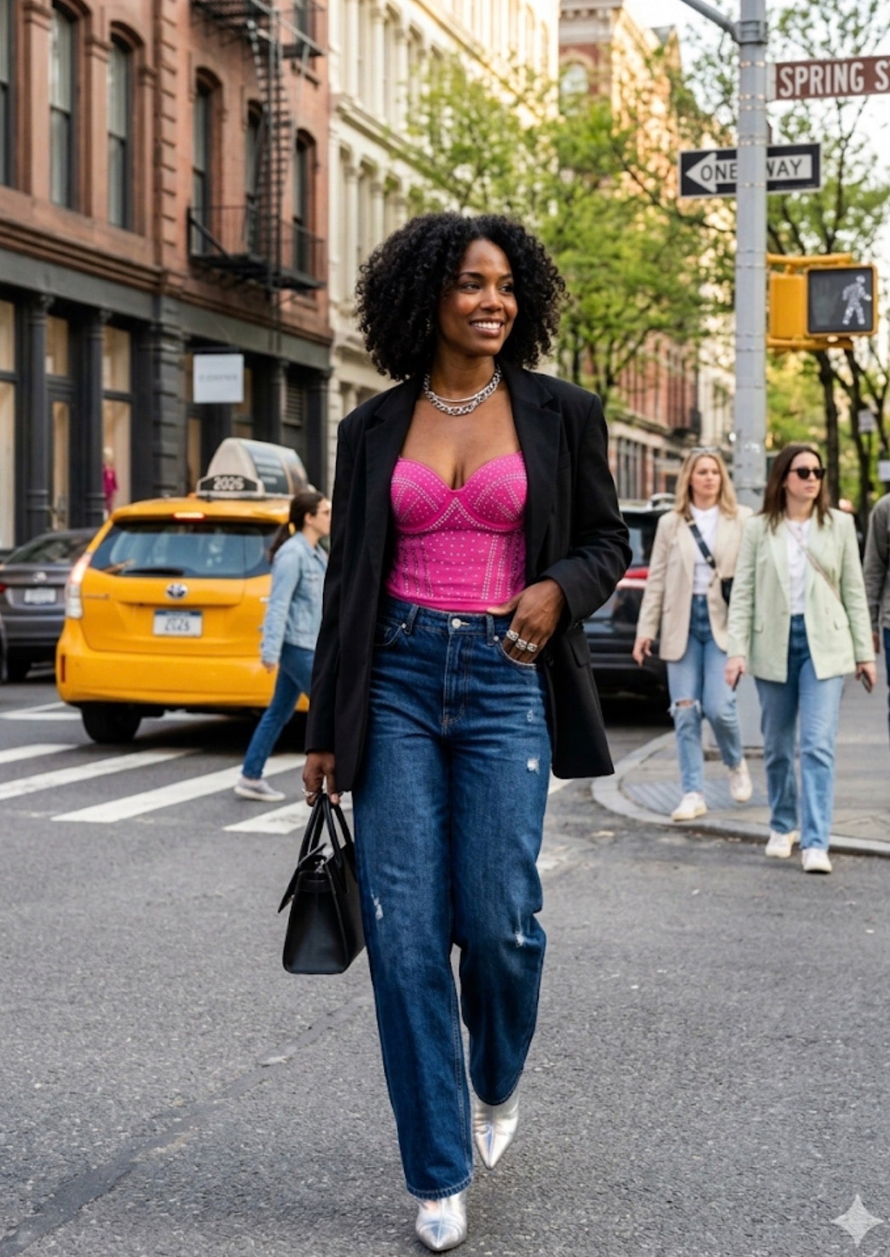 Pink Top corset style