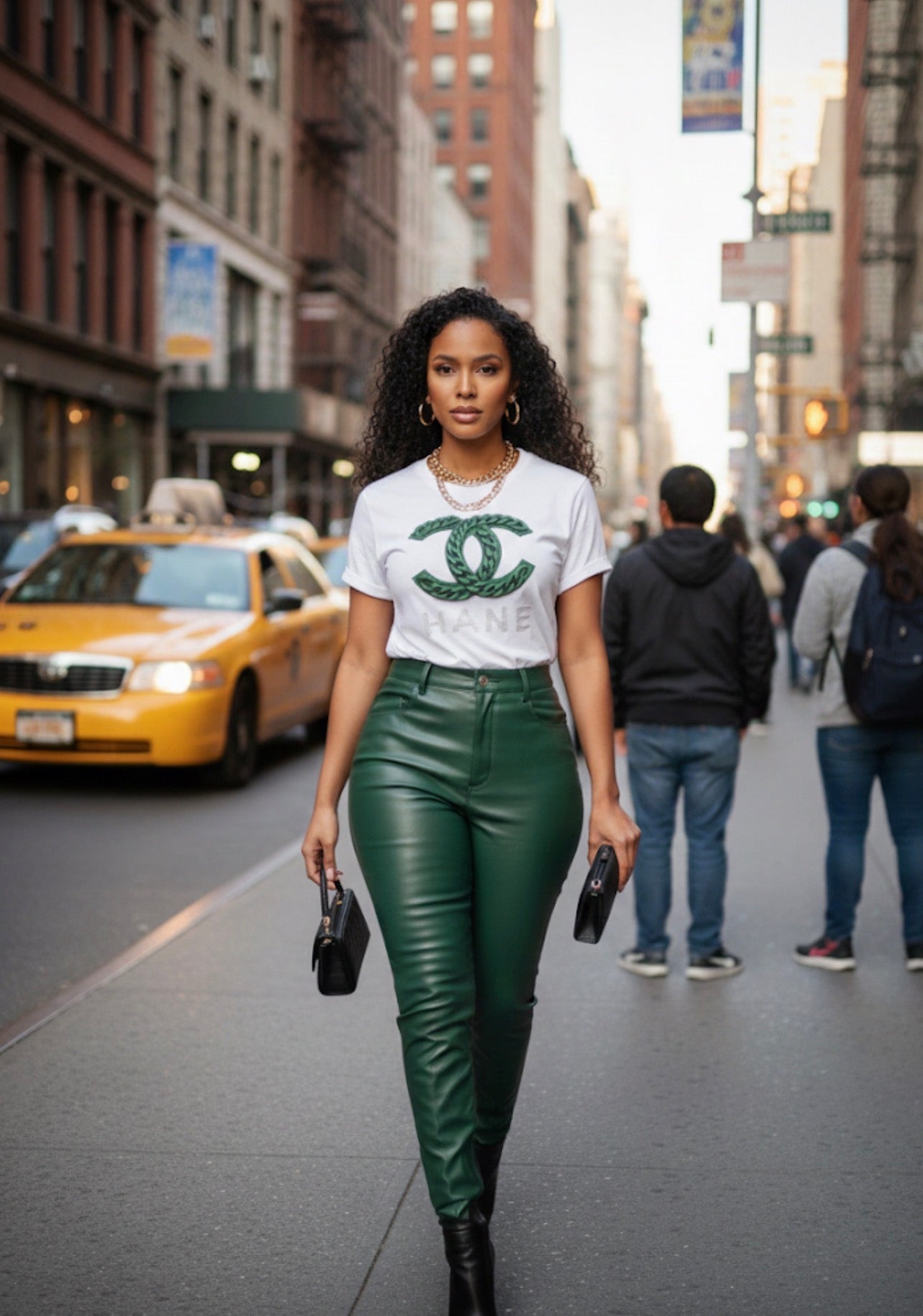 CC embroidery White Top