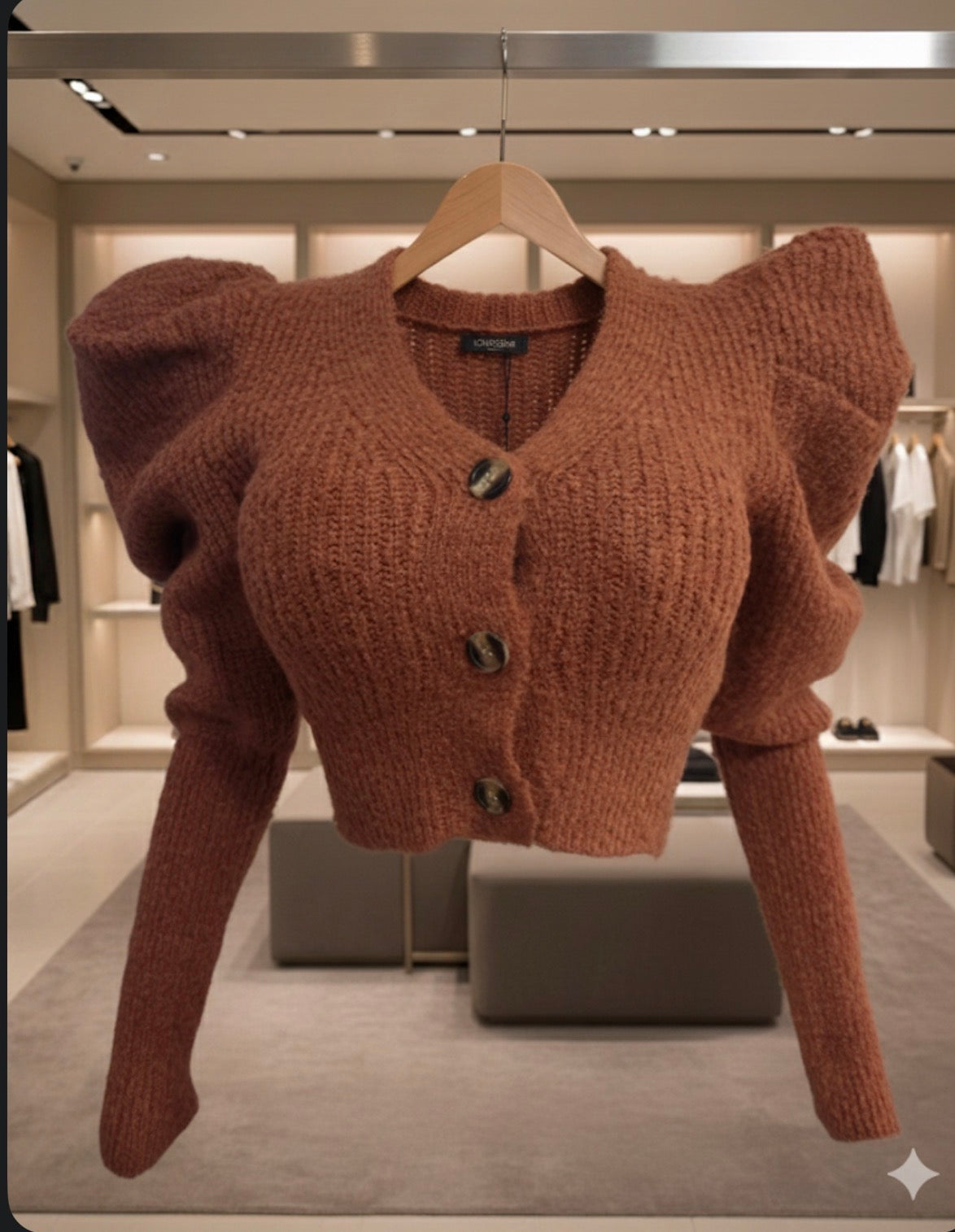 Elegant Top cardigan V neck