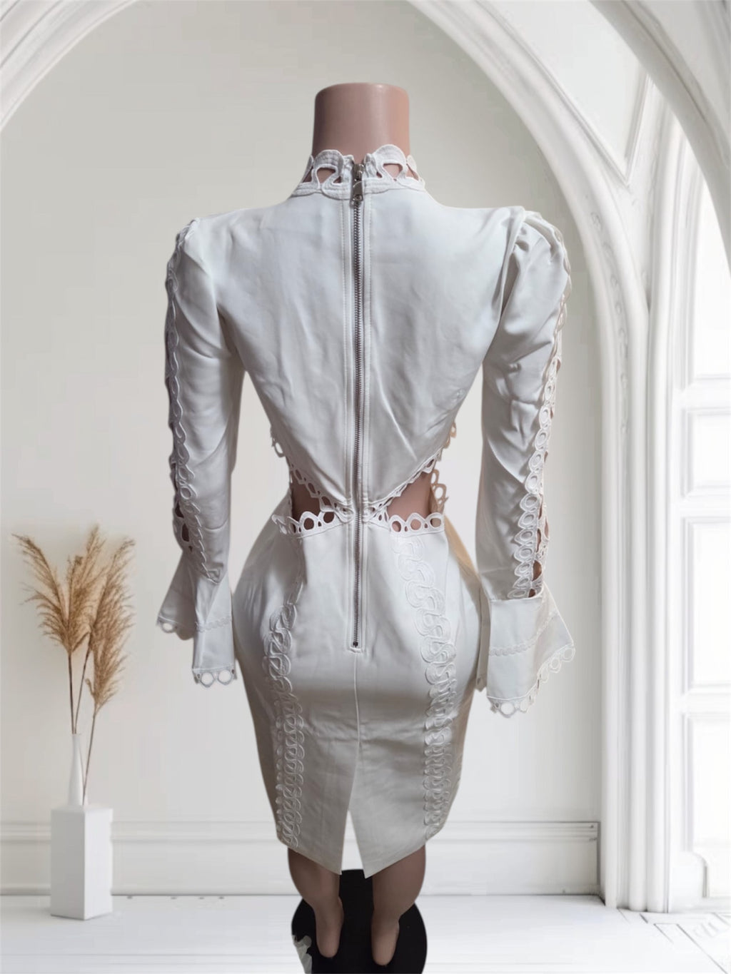 Vestido blanco elegante