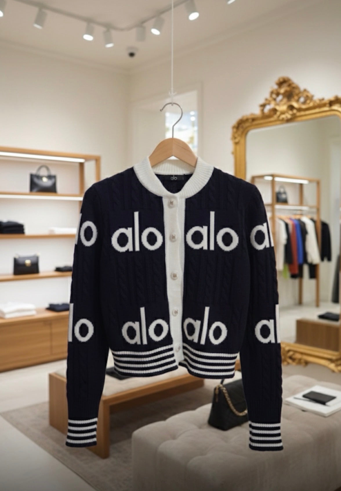 Sweater Alondra navy blue