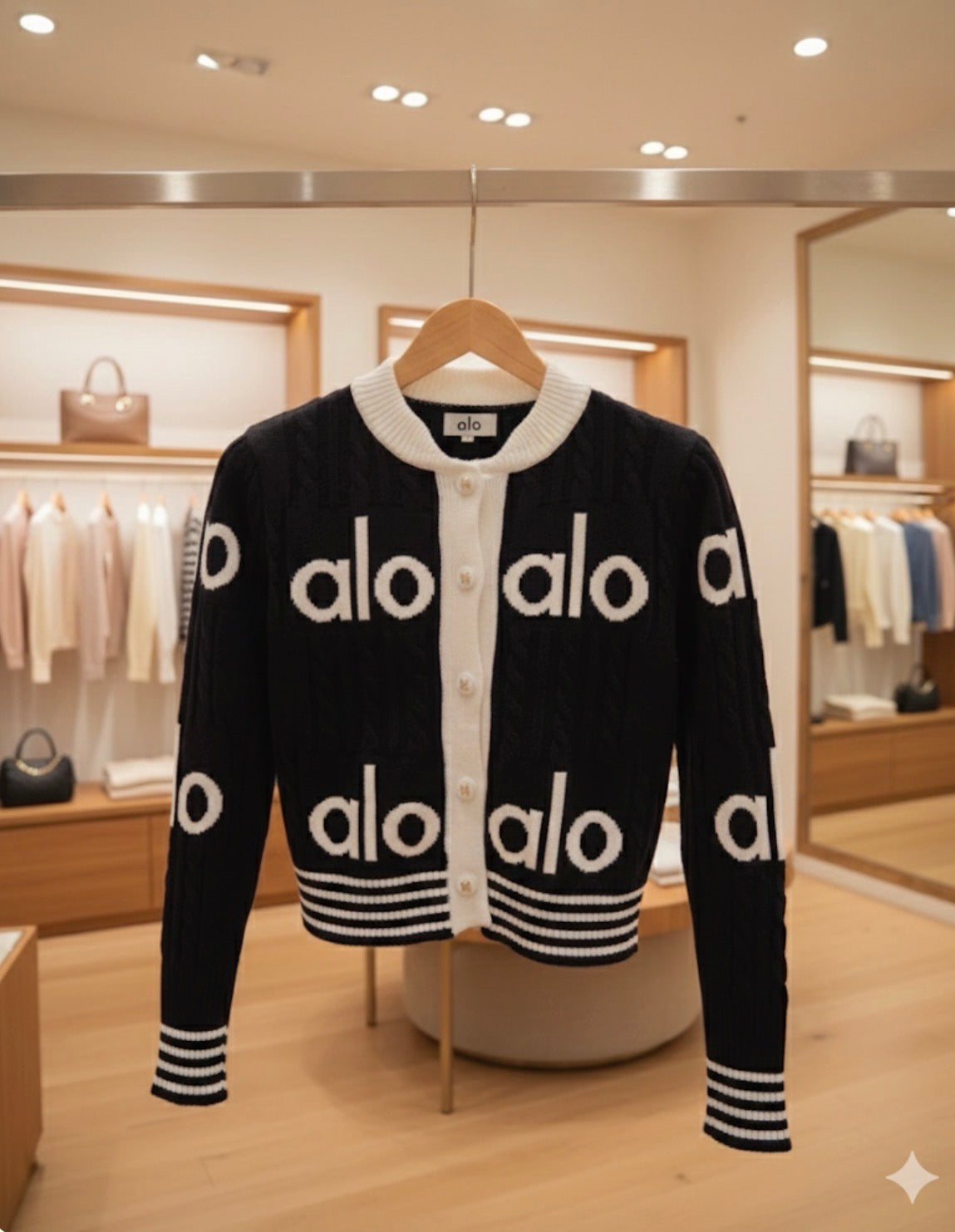 Sweater Alondra navy blue