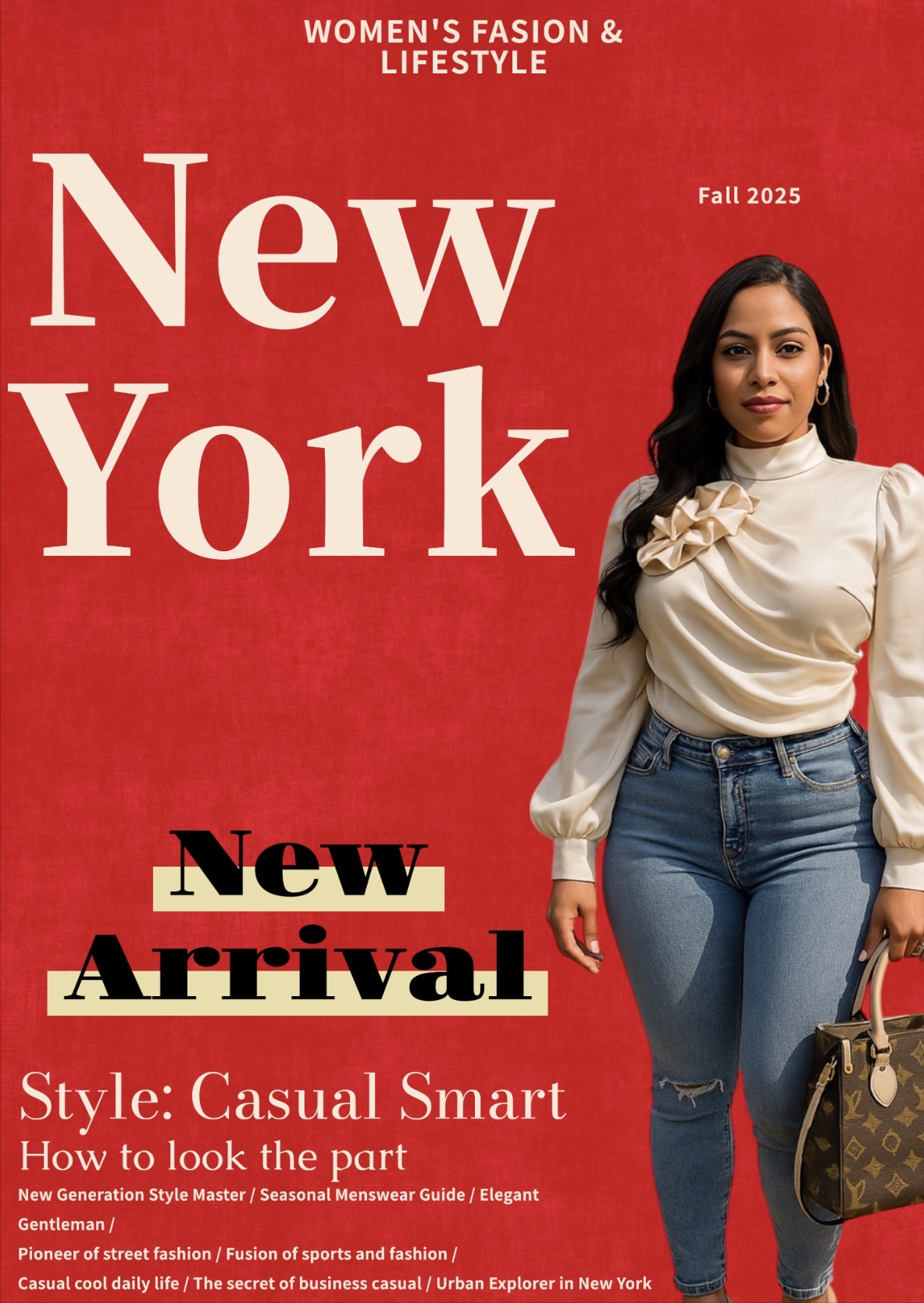 Elegant Cream Satin 3D Flower Crop Blouse | High Neck Draped Statement Top