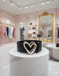 Pearl heart black Belt