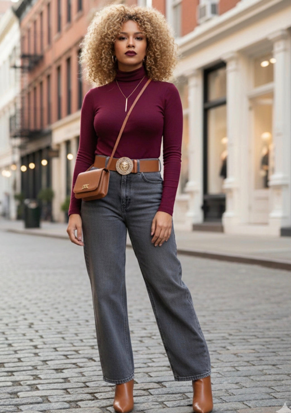 Brown Camel Belt