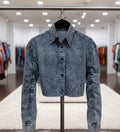 Denim Shirt with little stones