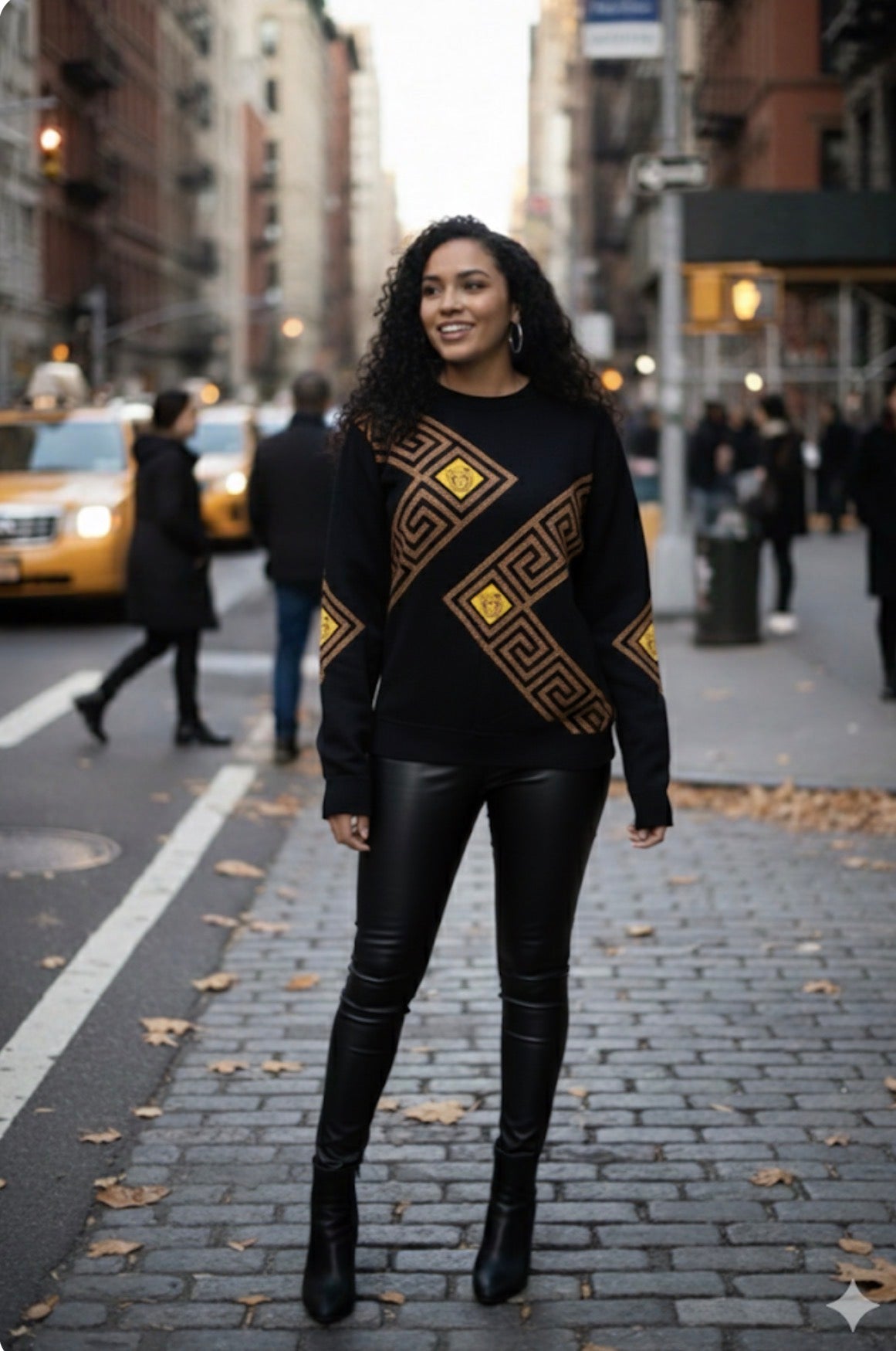 The Classic Cozy. This oversized cable-k