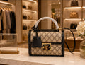 BLACK & BEIGE SMALL BAG