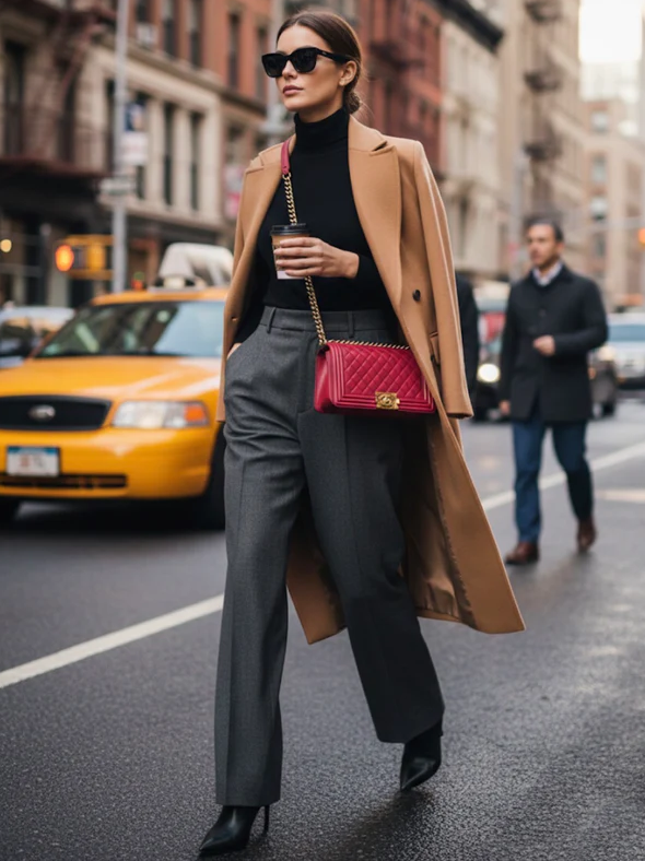 Red wine Modern bag